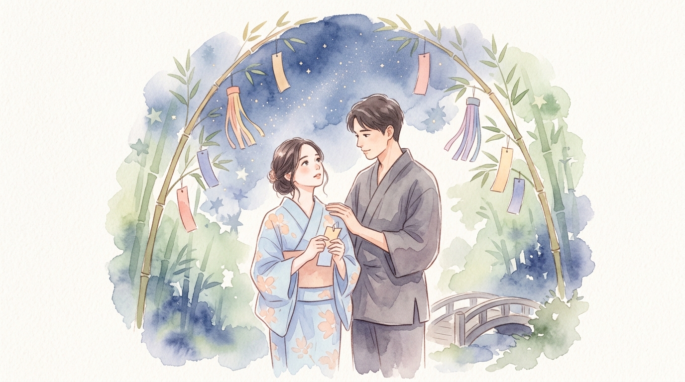 7月7日、星に願う夫婦の物語～織姫と彦星に夫婦の絆を重ねてみるかい？
