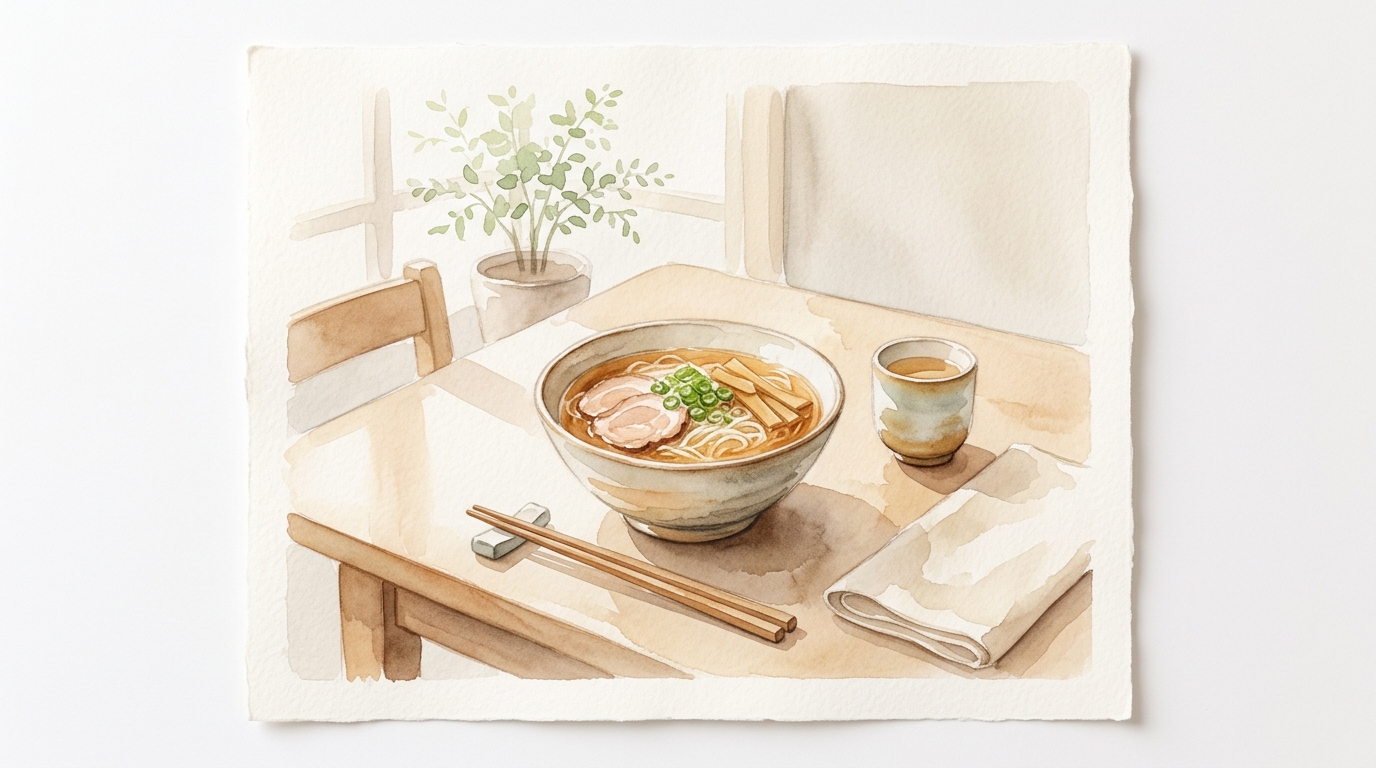ラーメンと共に歩む、これからの食卓